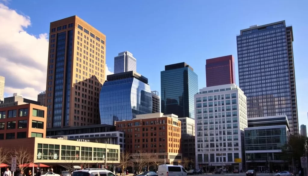 Image of downtown Detroit hotels