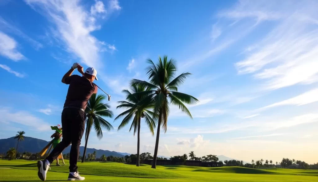 Image of golfing in Hua Hin
