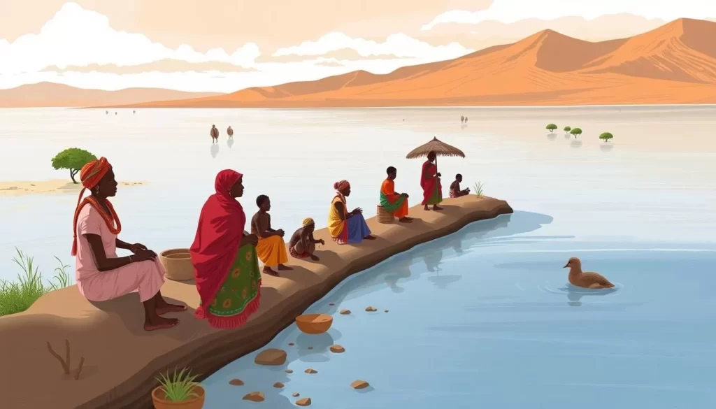 Image of indigenous communities around Lake Turkana