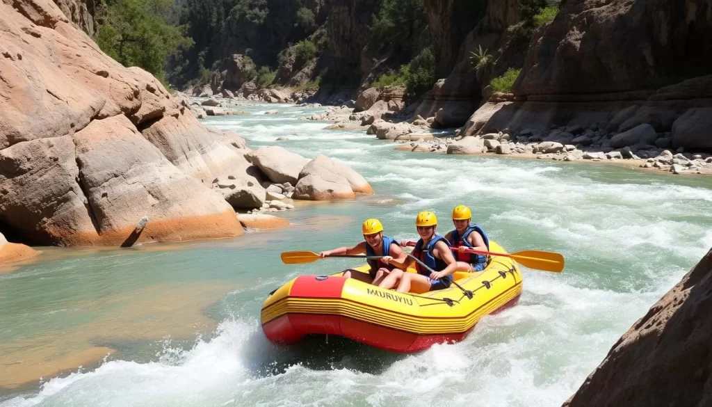 Image of rafting in Köprülü Kanyon