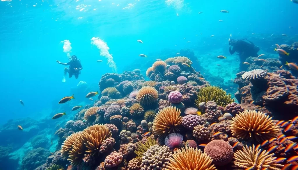 Image of snorkeling or diving in Pulau Payar Marine Park