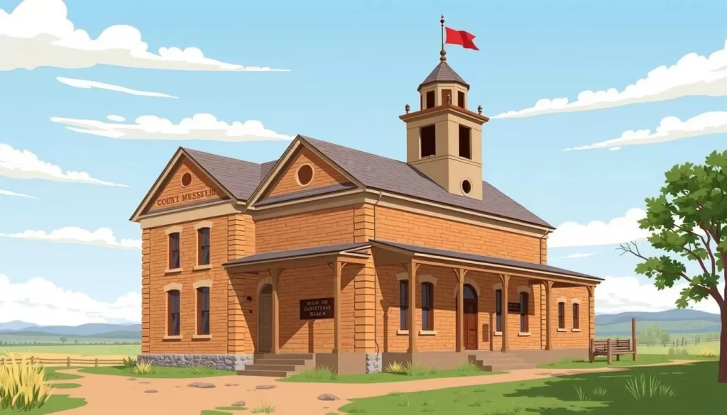 Image of the 1881 Courthouse Museum in Custer, South Dakota