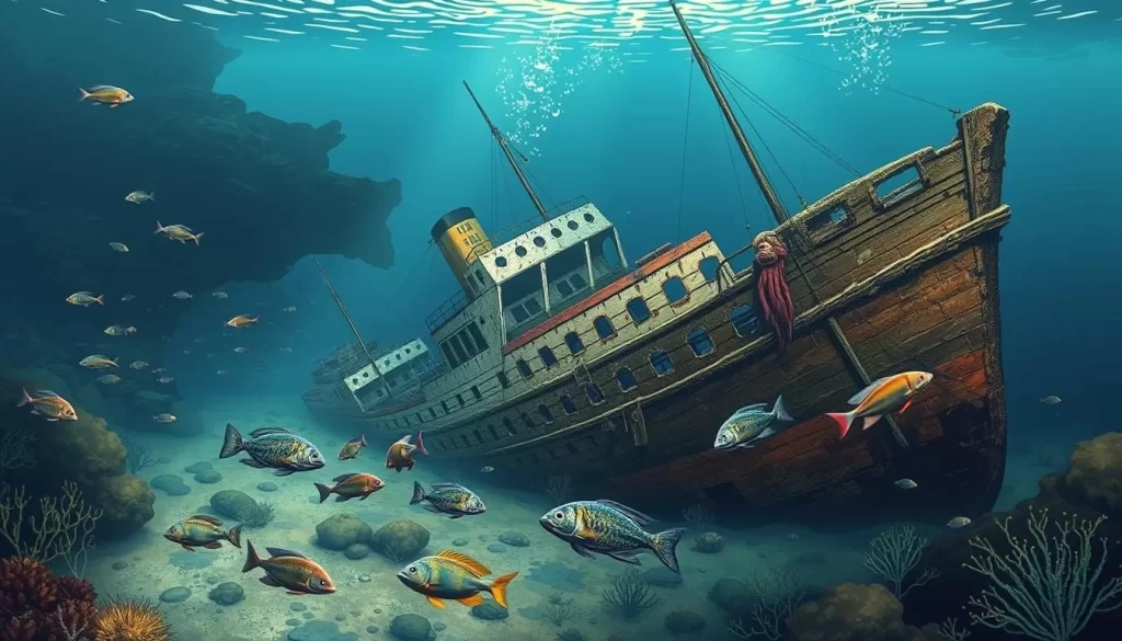 Image of the Australian Wreck (SS de Klerk)
