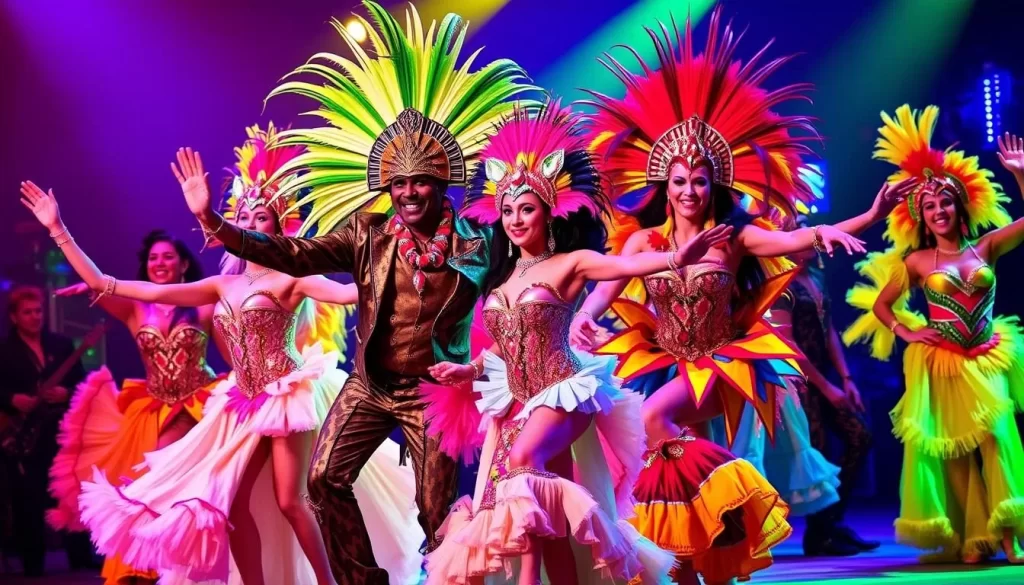 Image of the Calypso Cabaret Show performers