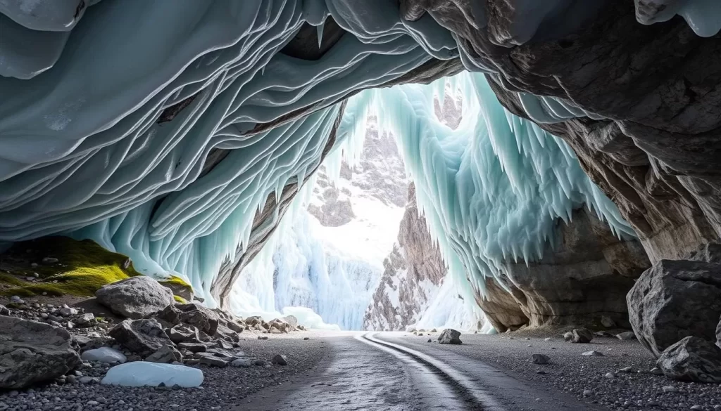 Image of the Dachstein Giant Ice Cave entrance