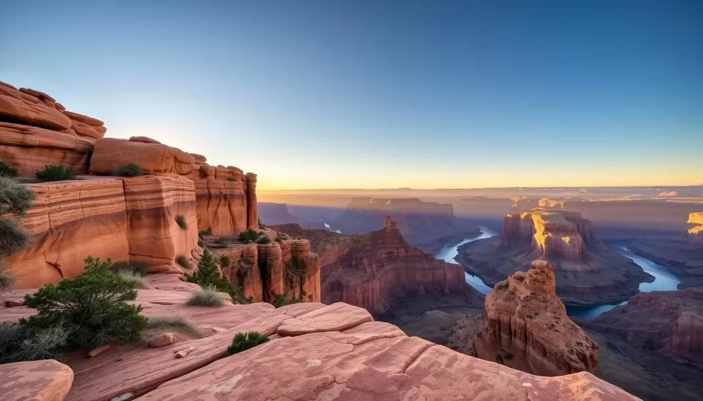 Image of the East Rim Trail at Dead Horse Point State Park