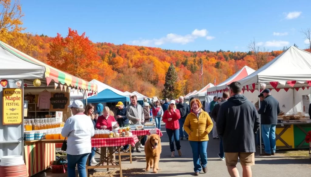 Image of the Kingdom Maple Festival in St. Johnsbury