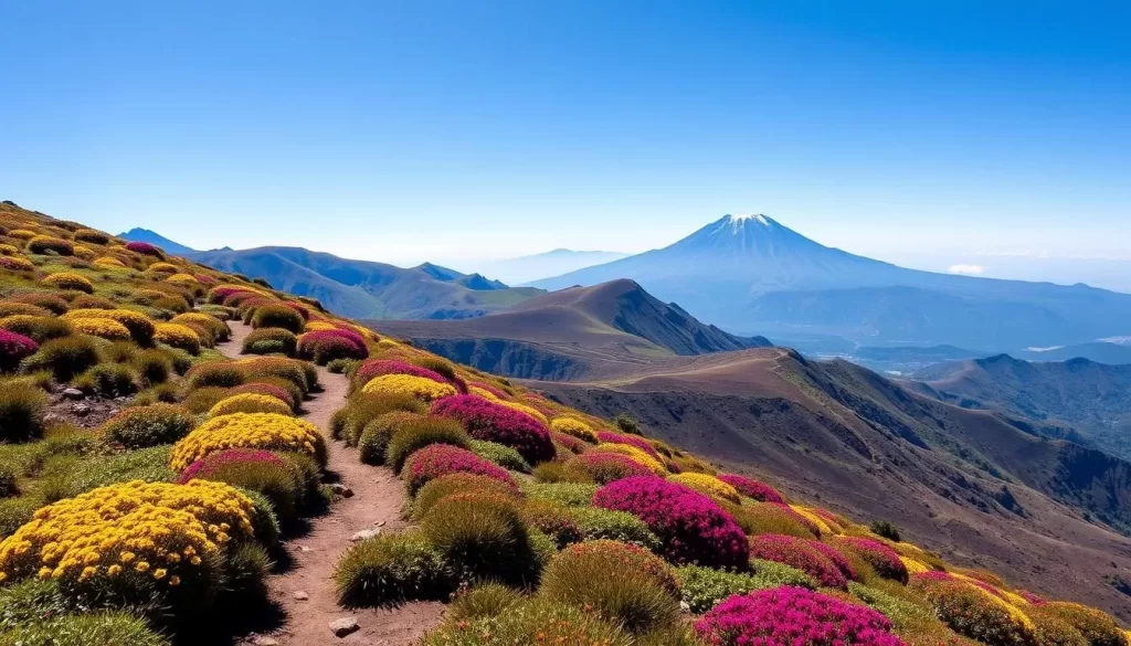 Image of the Lemosho Route on Kilimanjaro