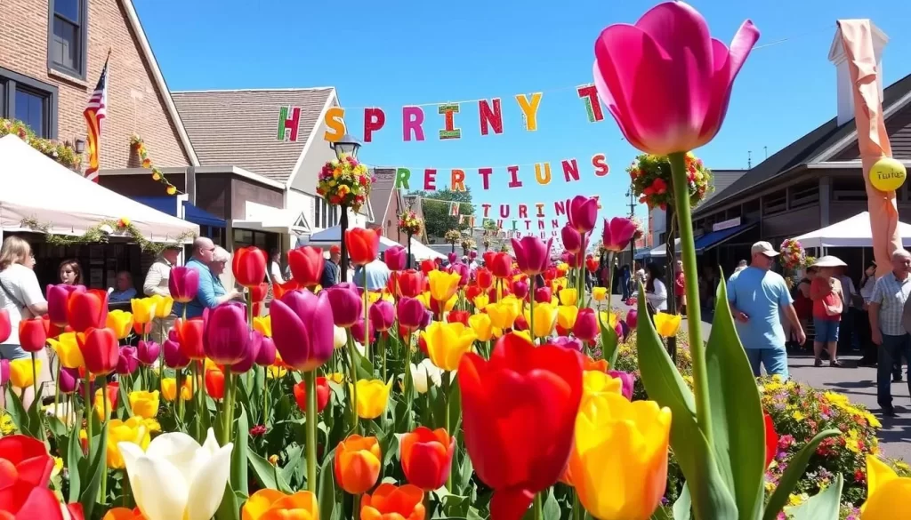 Image of the Lewes Tulip Celebration