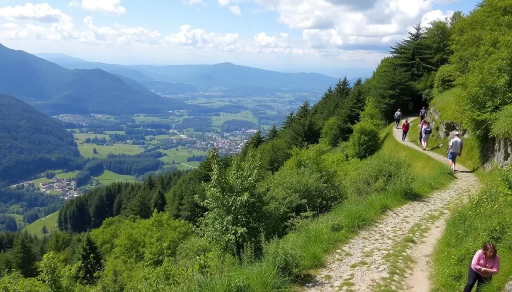 Image of the Liechtenstein Trail near Eschen