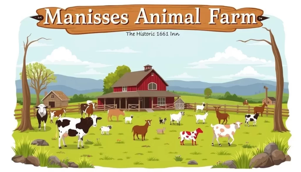 Image of the Manisses Animal Farm at the 1661 Inn