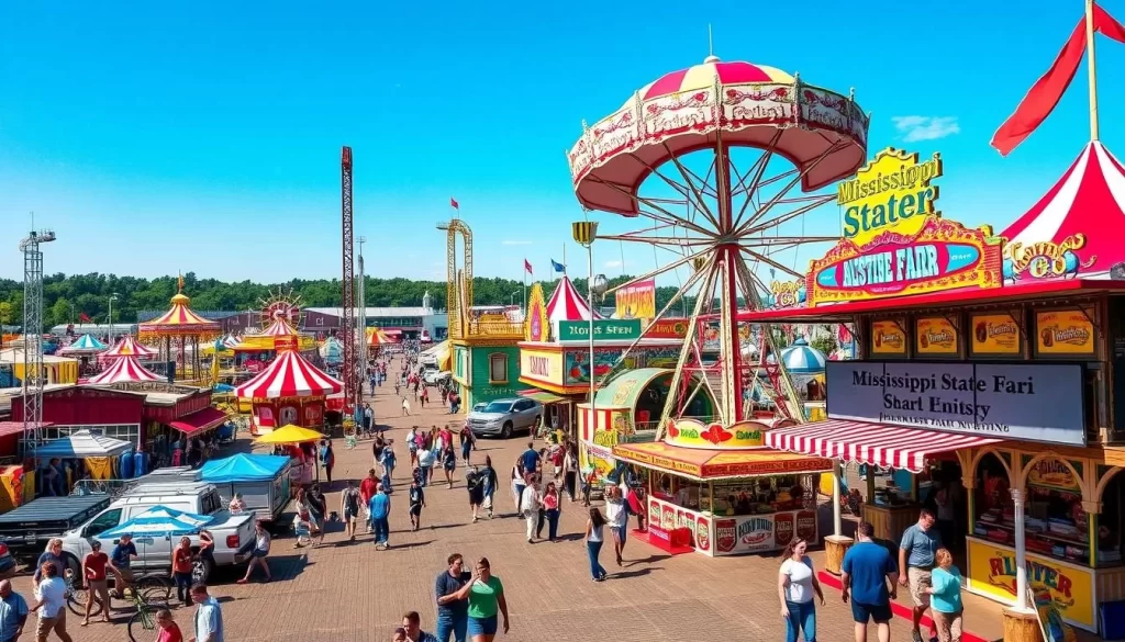 Image of the Mississippi State Fairgrounds