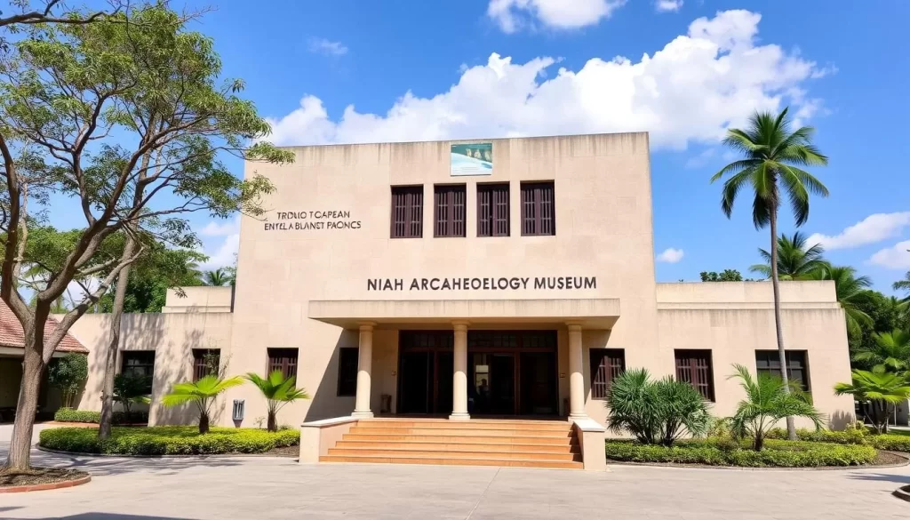 Image of the Niah Archaeology Museum exterior