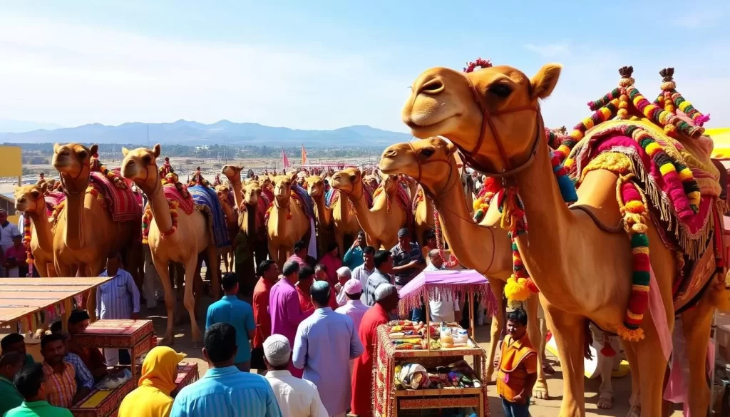 Image of the Pushkar Camel Festival