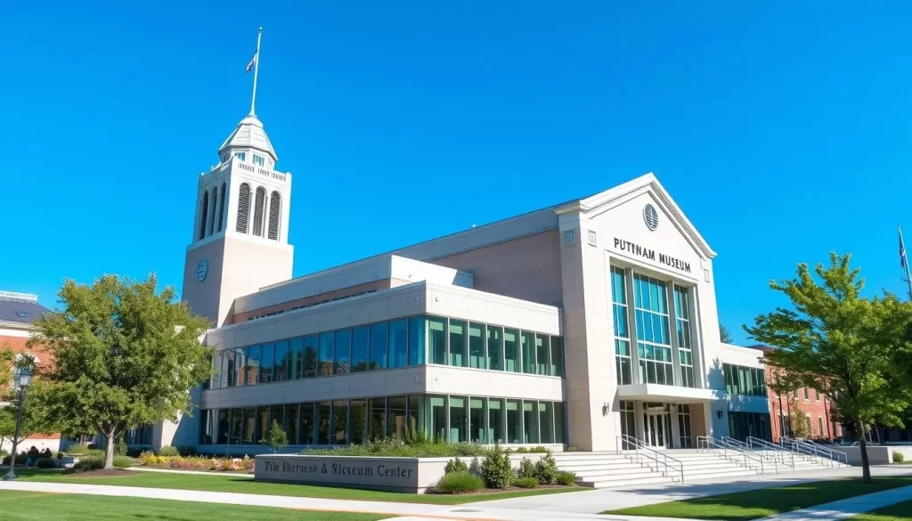 Image of the Putnam Museum and Science Center building Image of the Putnam Museum and Science Center building