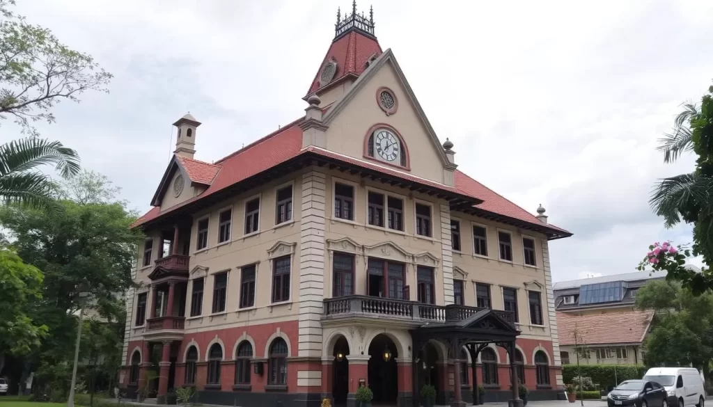 Image of the Royal Klang Club's historic building