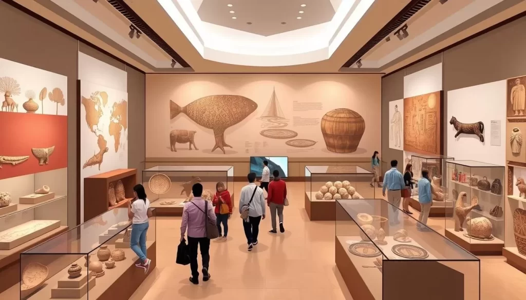 Image of the Samsun Archaeology and Ethnography Museum, highlighting its exhibits on the region's archaeological findings and ethnographic artifacts.