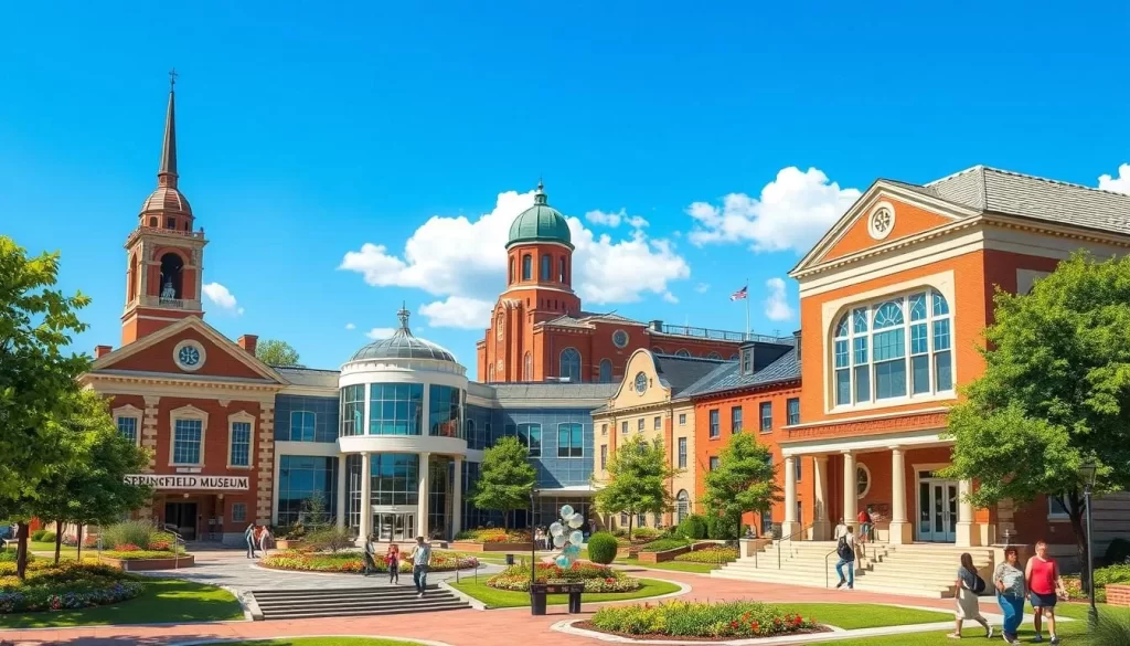 Image of the Springfield Museums complex