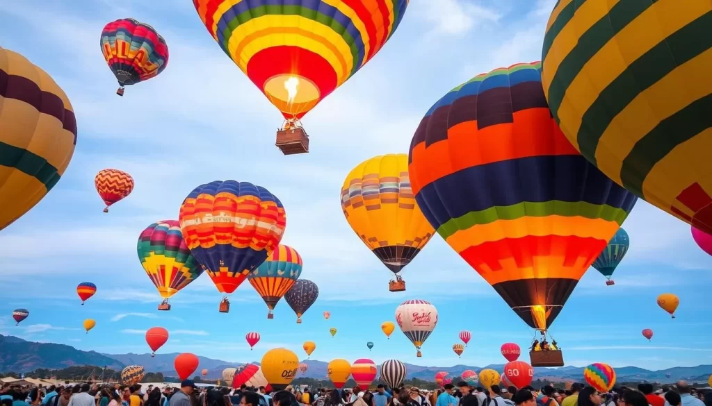 Image of the Taitung International Hot Air Balloon Festival