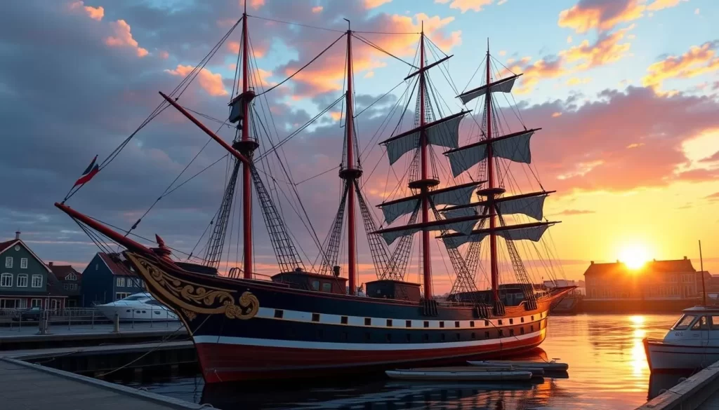 Image of the Three Master Mercator ship in Ostend
