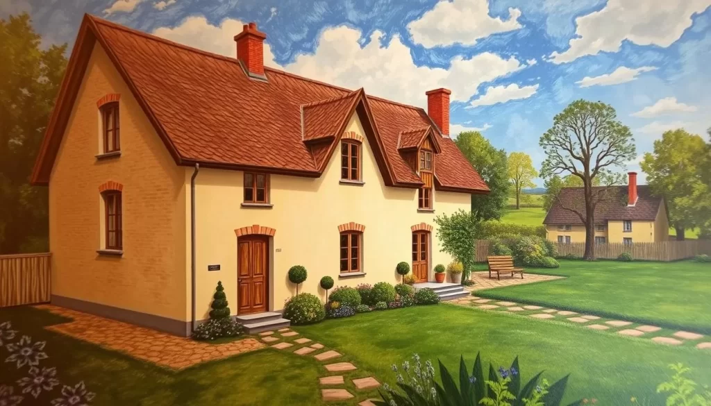 Image of the Van Gogh House in Cuesmes, Mons