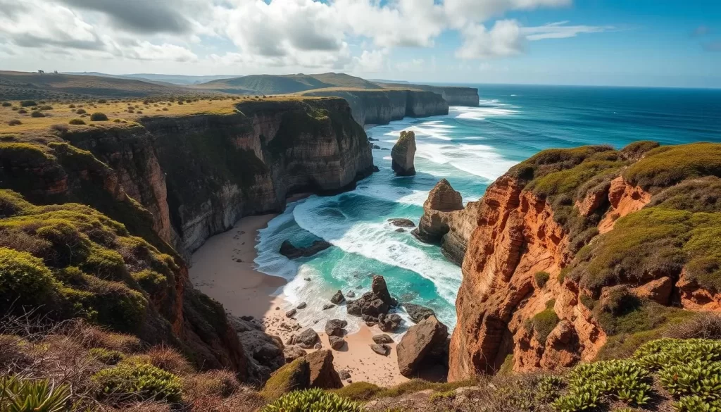 Image of the Wild Coast's rugged landscape and pristine beaches