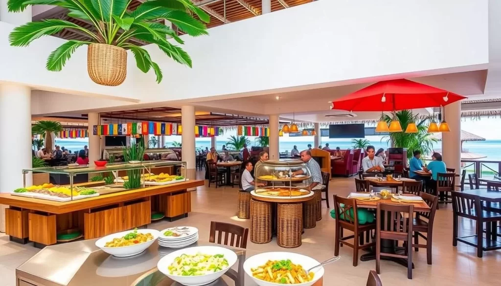 Image of the food court at Laguna Redang Island Resort