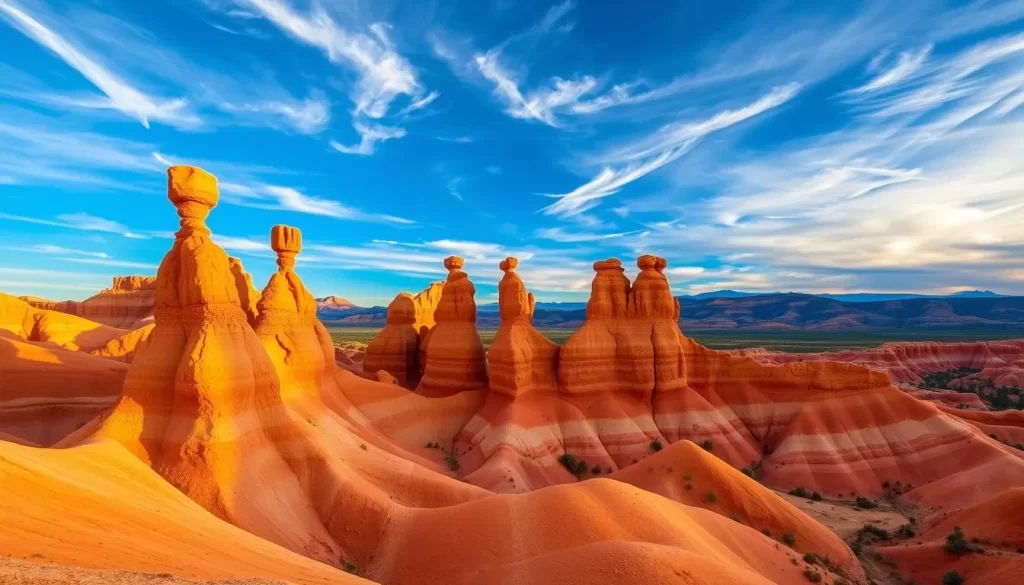 Image of the sandstone spires in Kodachrome Basin State Park