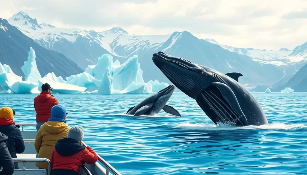 Image of whale watching tours in Greenland