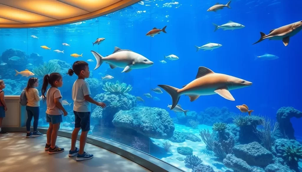 Imagine an immersive experience where you can touch marine life and learn about the Gulf's diverse species.