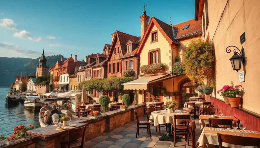 Imagine dining in a town that offers a blend of big flavors and cozy atmosphere.