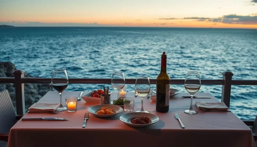 Imagine enjoying a meal with a view of the Baltic Sea