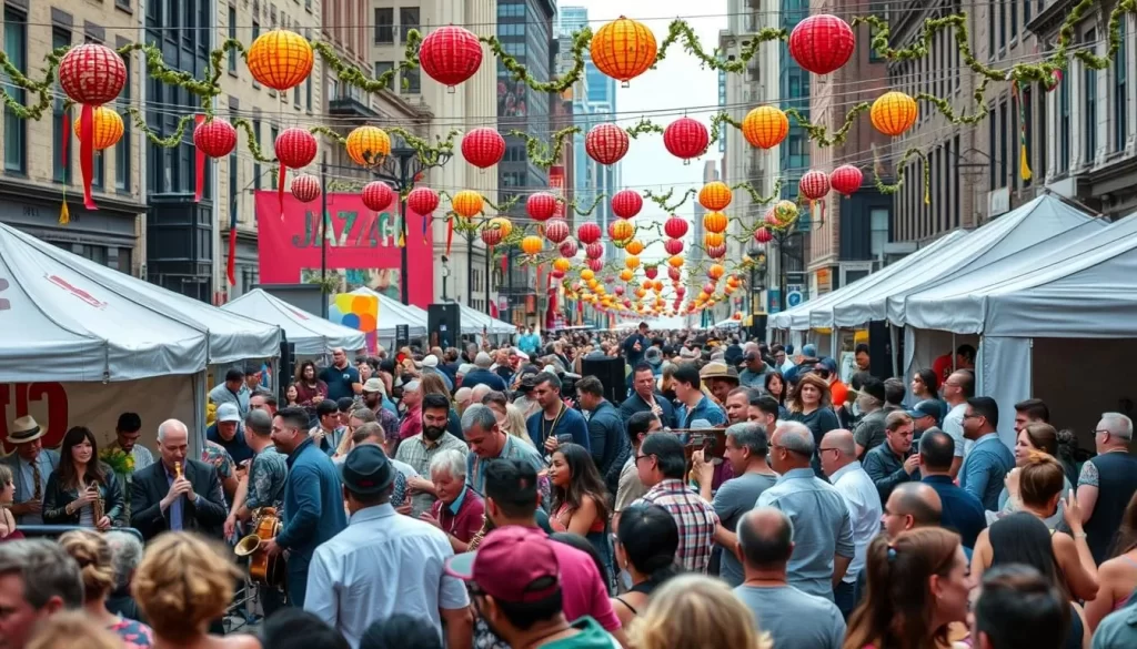 Imagine experiencing the vibrant jazz scene of New York at one of its many heritage festivals.