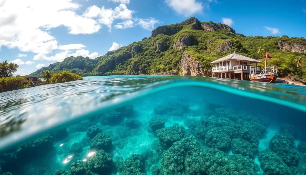 Imagine exploring Lankayan Island from a different perspective.