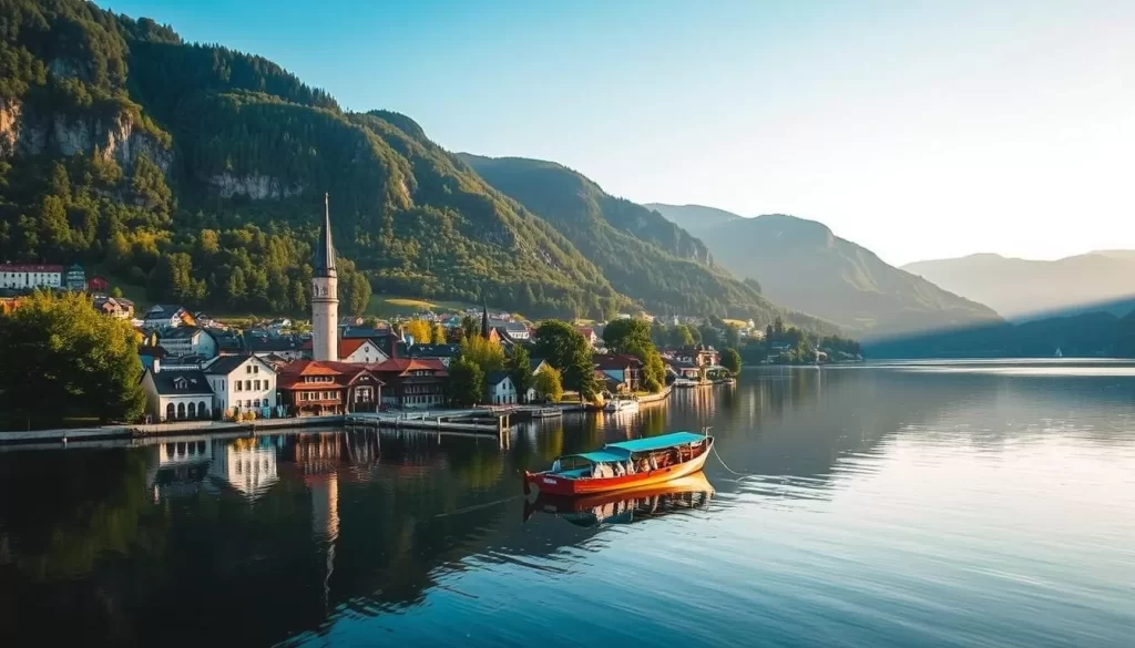 Imagine exploring the picturesque landscapes and historic cities surrounding Salzkammergut.