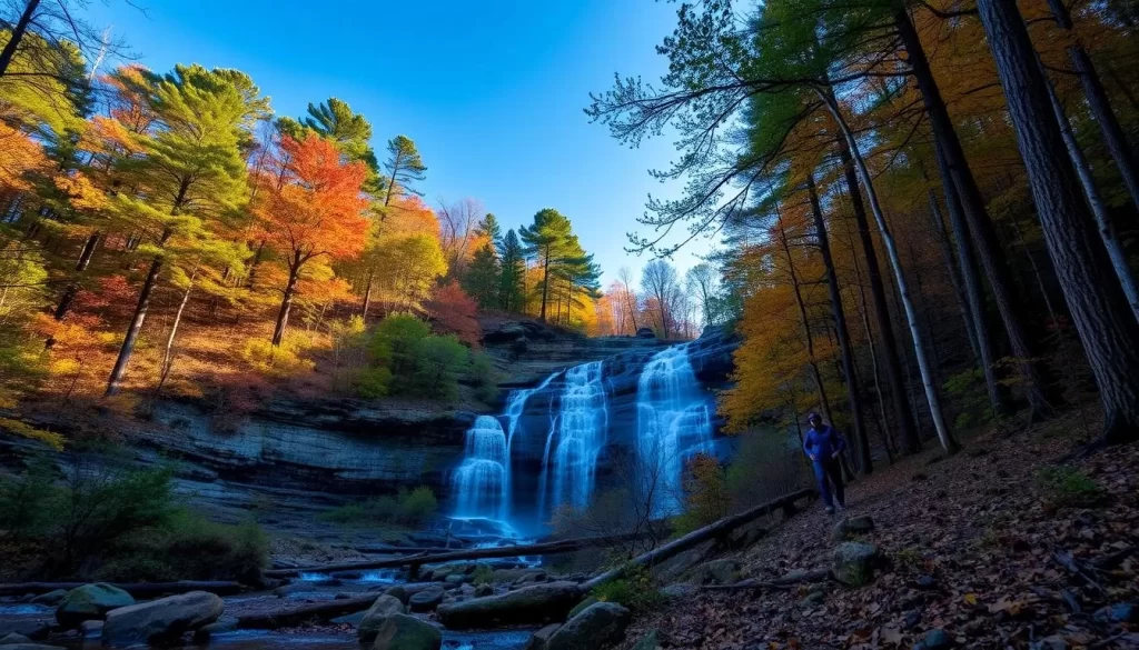Imagine hiking through the lush landscapes of Fall Creek Falls State Park, surrounded by the sounds of nature and the thrill of adventure.