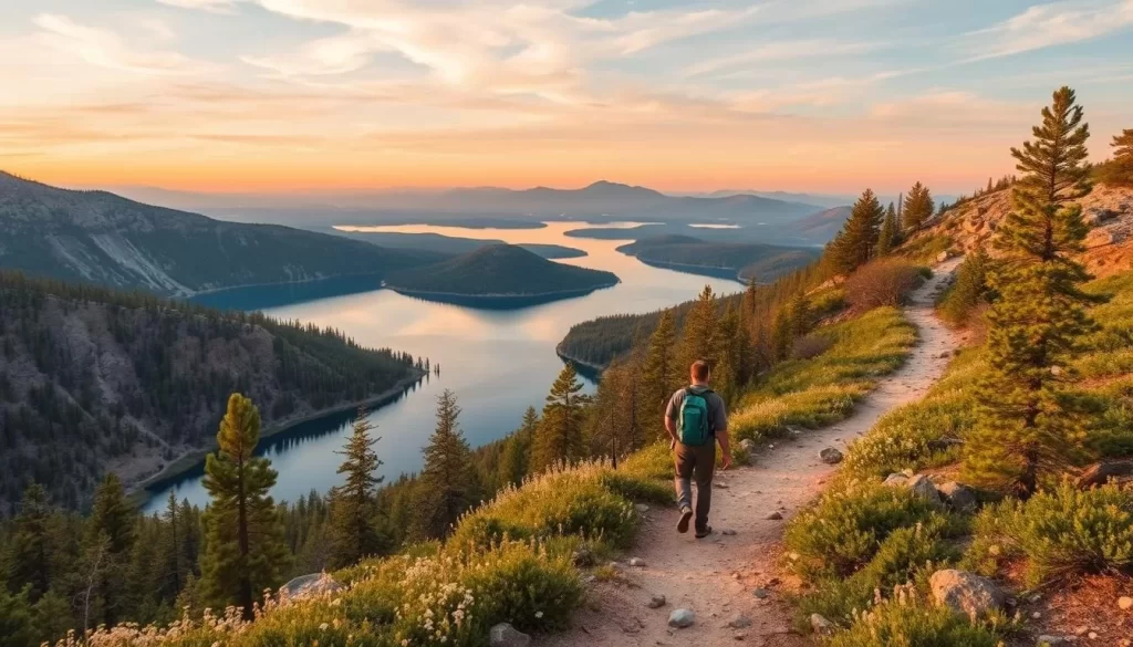 Imagine hiking through the scenic trails of Bear Lake State Park, surrounded by nature's beauty.