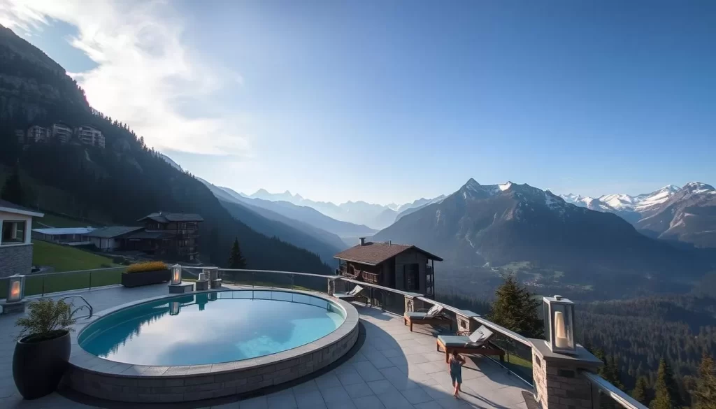 Imagine rejuvenating in a luxurious spa hotel, surrounded by the majestic Austrian Alps.