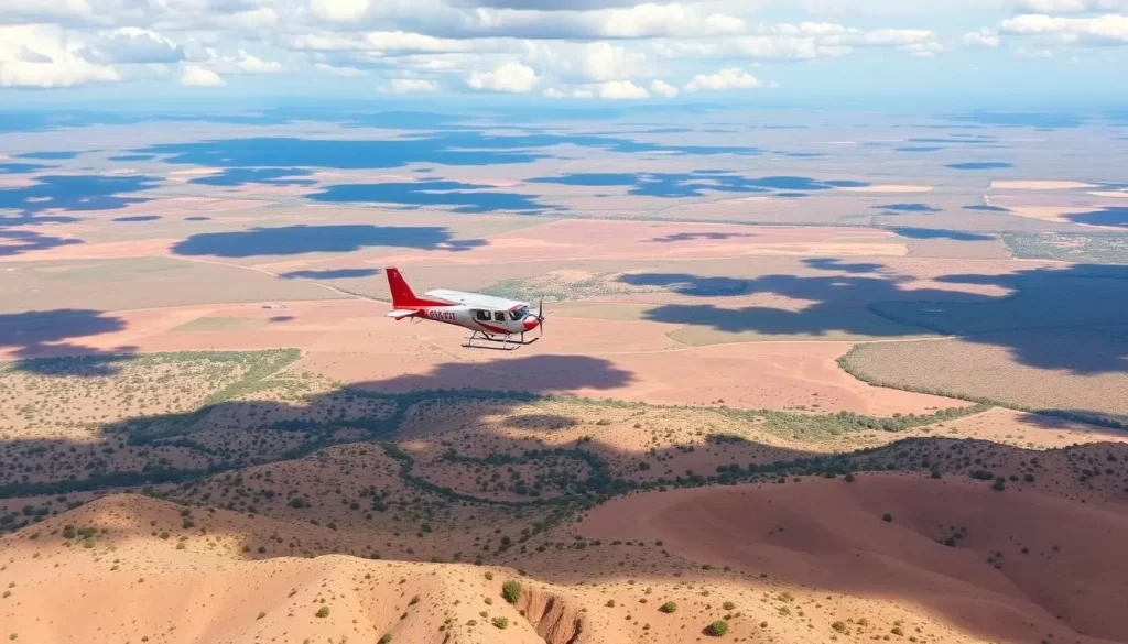 Imagine soaring above Samburu National Reserve