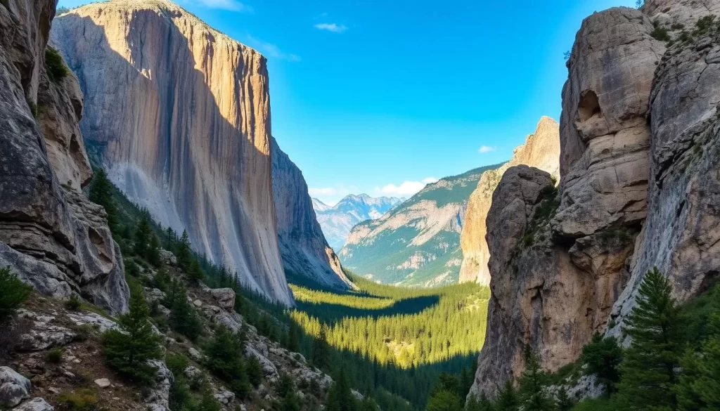 Imagine standing amidst dramatic limestone peaks and picturesque valleys.