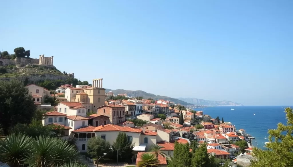 Imagine staying in a charming village or a bustling coastal town near the ancient ruins of Ephesus.