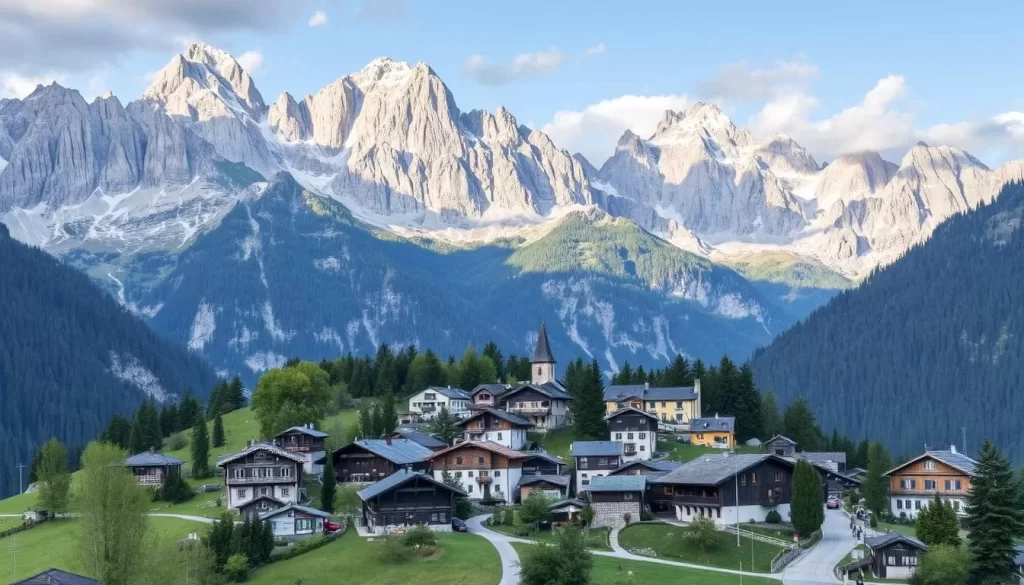 Imagine staying in a picturesque Tyrolean village surrounded by majestic mountains.