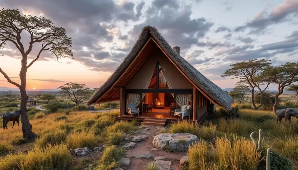 Imagine staying in the heart of Saadani National Park, surrounded by nature and luxury.
