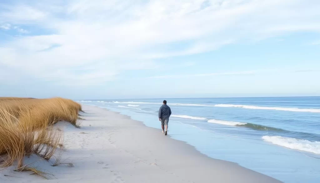 Imagine strolling along the serene beaches of North Carolina, with the Atlantic Ocean breeze in your hair.