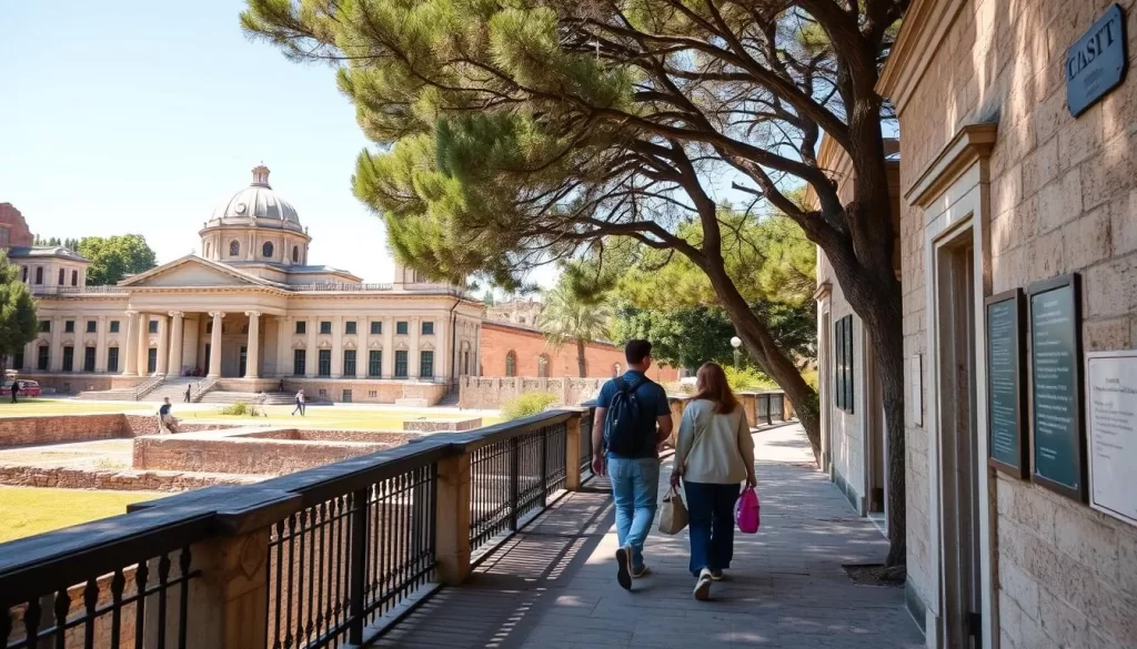 Imagine walking through the grounds where history unfolded