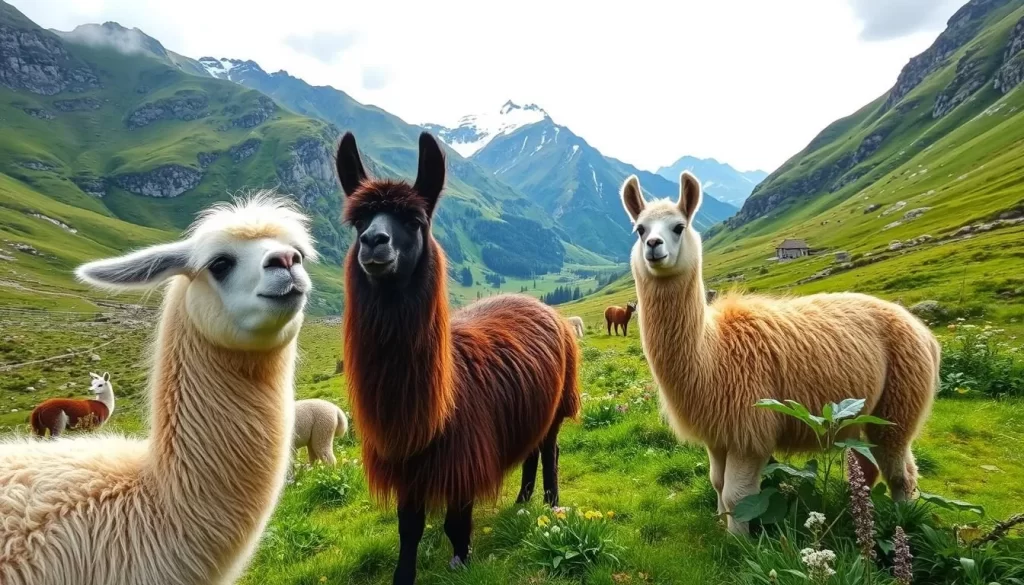 Imagine walking through the picturesque landscapes of Liechtenstein with llamas and alpacas as your gentle companions.