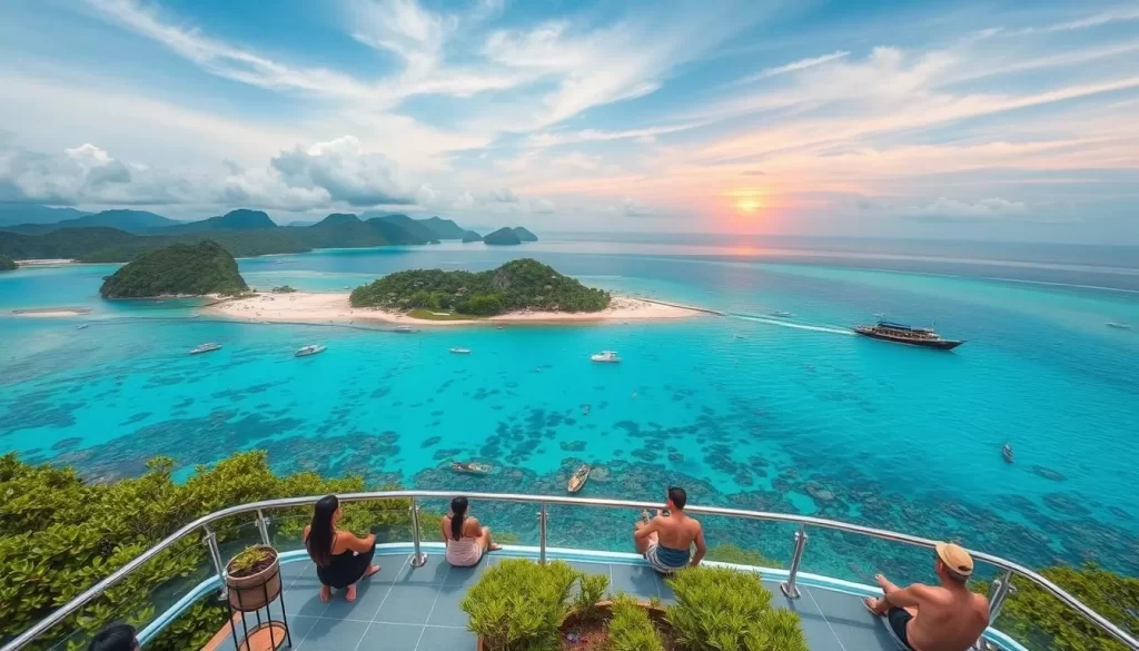 Island hopping tour from Lang Tengah Island to Redang and Perhentian Islands