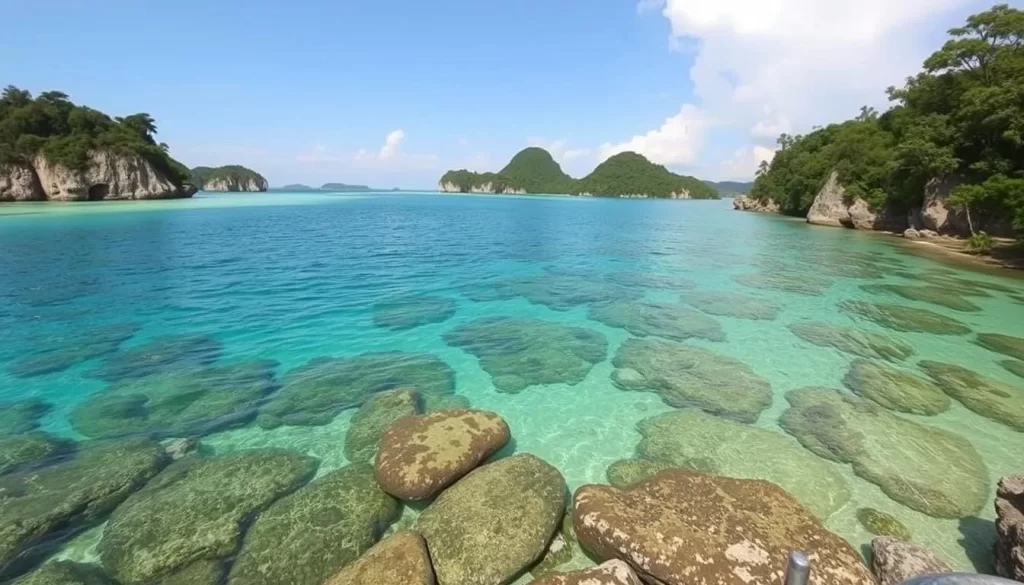 Island hopping tour in Tunku Abdul Rahman Park