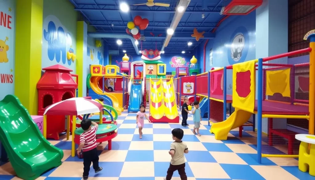 Johor Bahru Indoor Playground with play equipment and kid-friendly activities