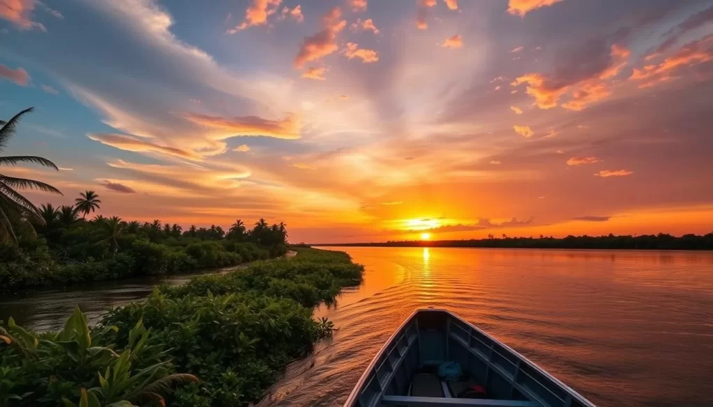 Kinabatangan River cruise image